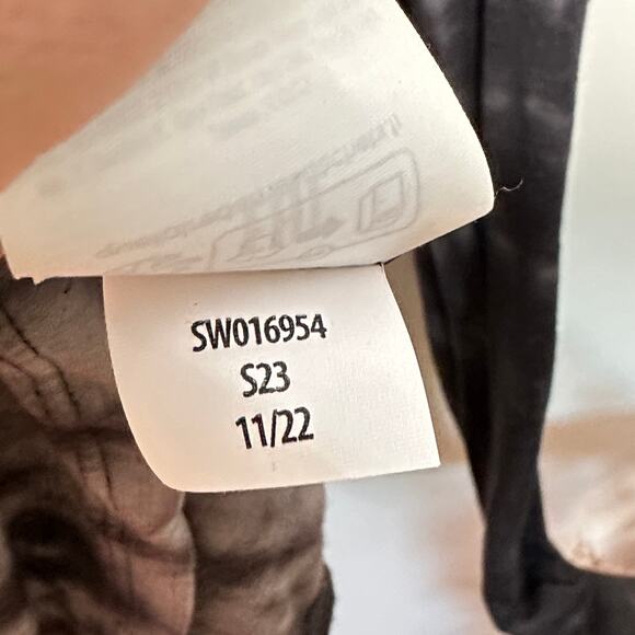 SMARTWOOL Classic All Season Merino Baselayer Plant Tie Dye Sz M {3E24} - Picture 7 of 7